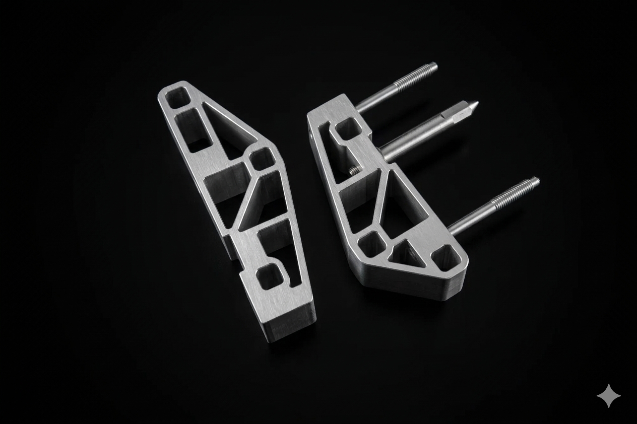 CNC machining of aluminum profiles